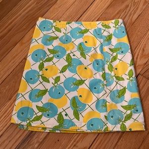 Vintage Lilly Pulitzer reversible skirt, size 12